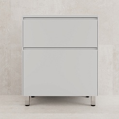 Style Line Тумба с раковиной Лима 70 Plus эмаль белая матовая – фотография-4